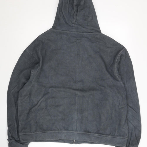Champion Women’s Grey Full Zip Hoodie Small Athletic Hooded Sweatshirt