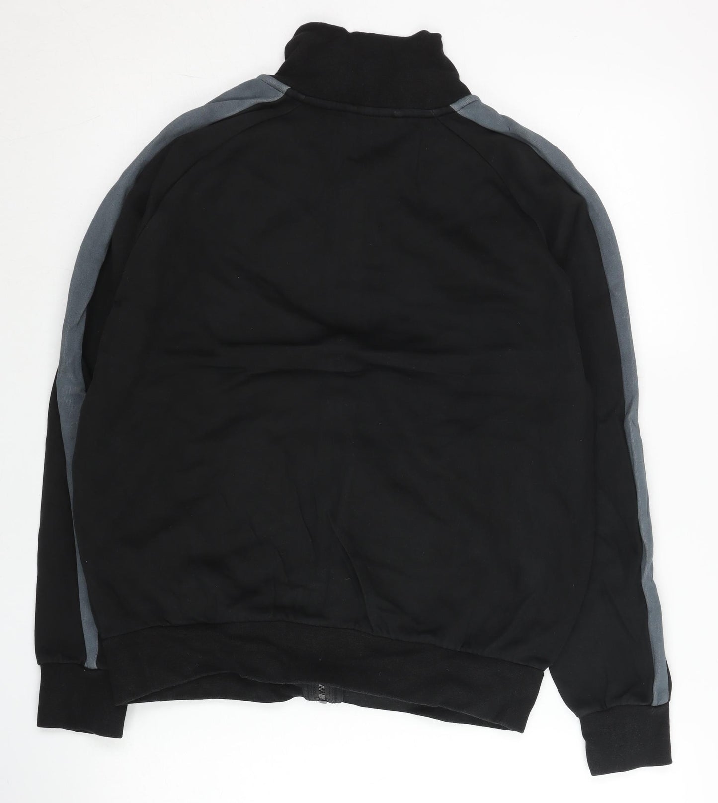 Puma Women’s Black Track Jacket S Full Zip Cotton Blend Sportswear