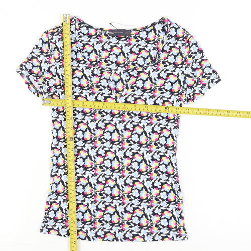 Marks and Spencer Womens Multicoloured Floral T-Shirt Size 6