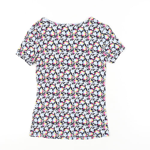 Marks and Spencer Womens Multicoloured Floral T-Shirt Size 6