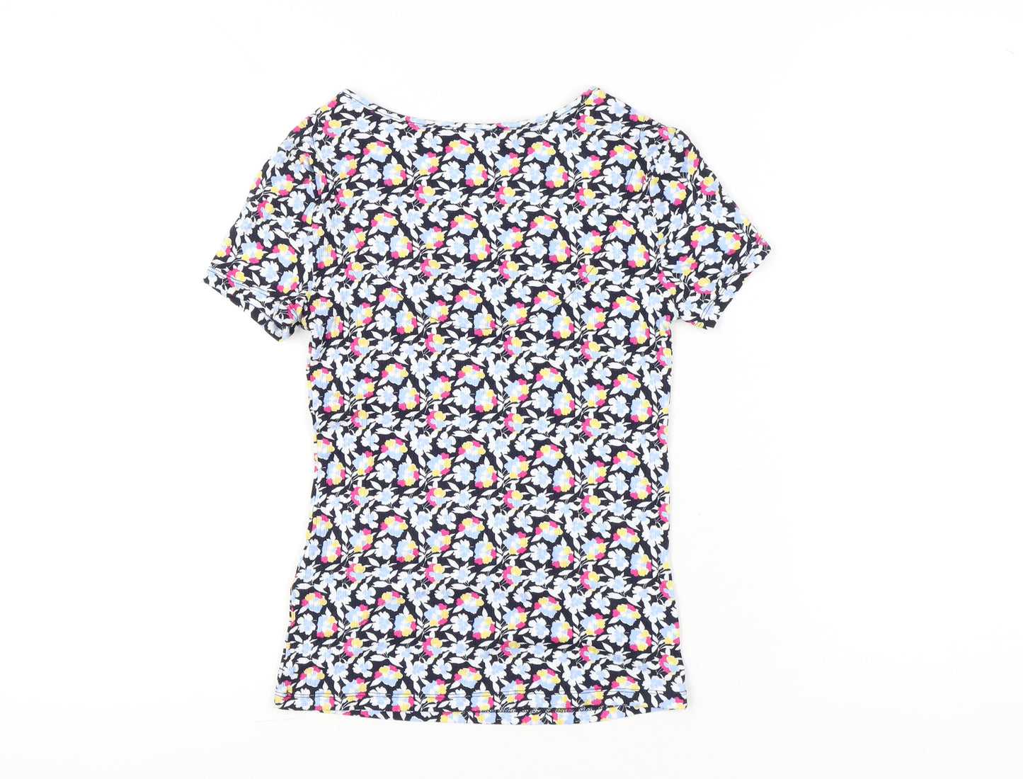 Marks and Spencer Womens Multicoloured Floral T-Shirt Size 6