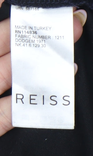 Reiss Men’s Multicoloured Colourblock Cotton T-Shirt Size M