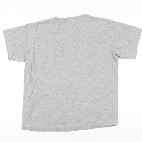 Wild Kiwi Men's Grey Medium Graphic Print Adventure T-Shirt