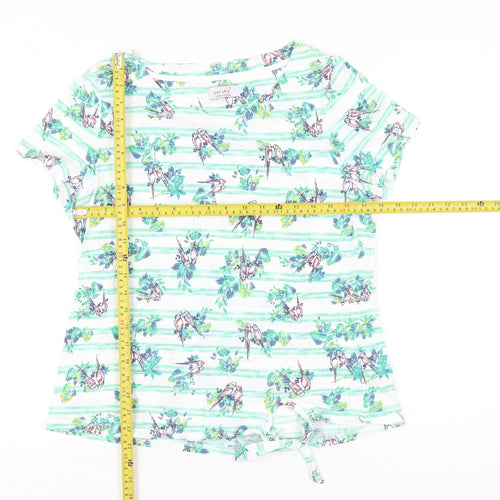 Marks and Spencer Per Una Women’s Multicoloured Cotton T-Shirt Size 14