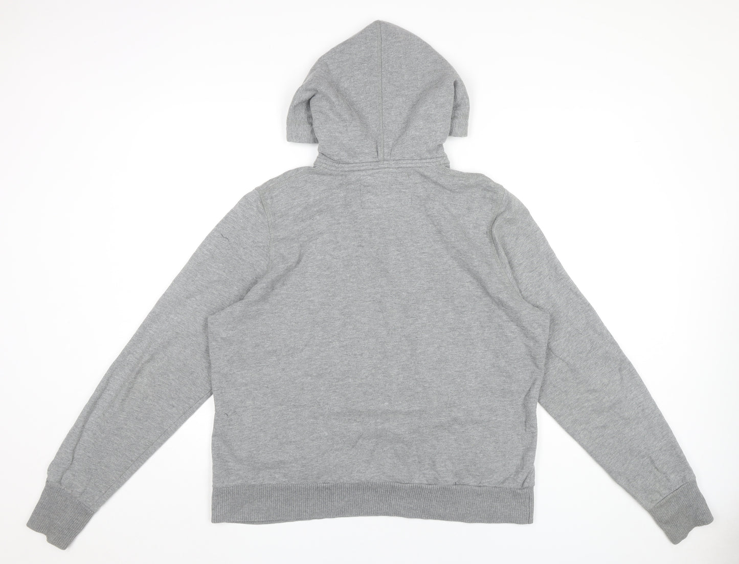 Next Women’s Grey Hoodie Size 20 Cotton Pullover Graphic Print