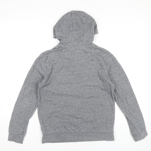 Marks and Spencer Boys Grey Pullover Hoodie Age 12-13 Years Cotton Blend