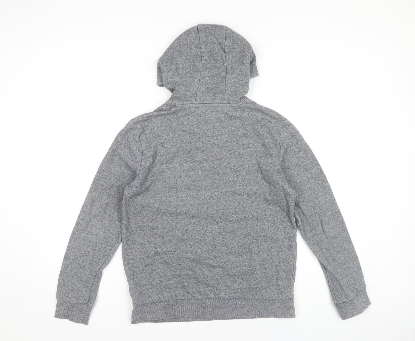 Marks and Spencer Boys Grey Pullover Hoodie Age 12-13 Years Cotton Blend