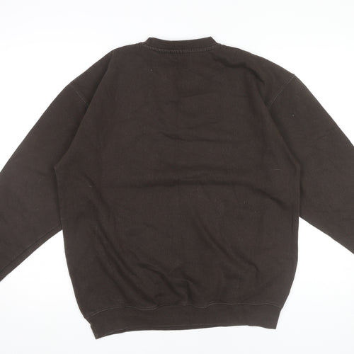 Cotton Traders Mens Brown Sweatshirt M Crew Neck Pullover