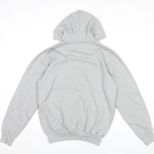 Friends Grey Unisex Adults Pullover Hoodie Small Logo Print