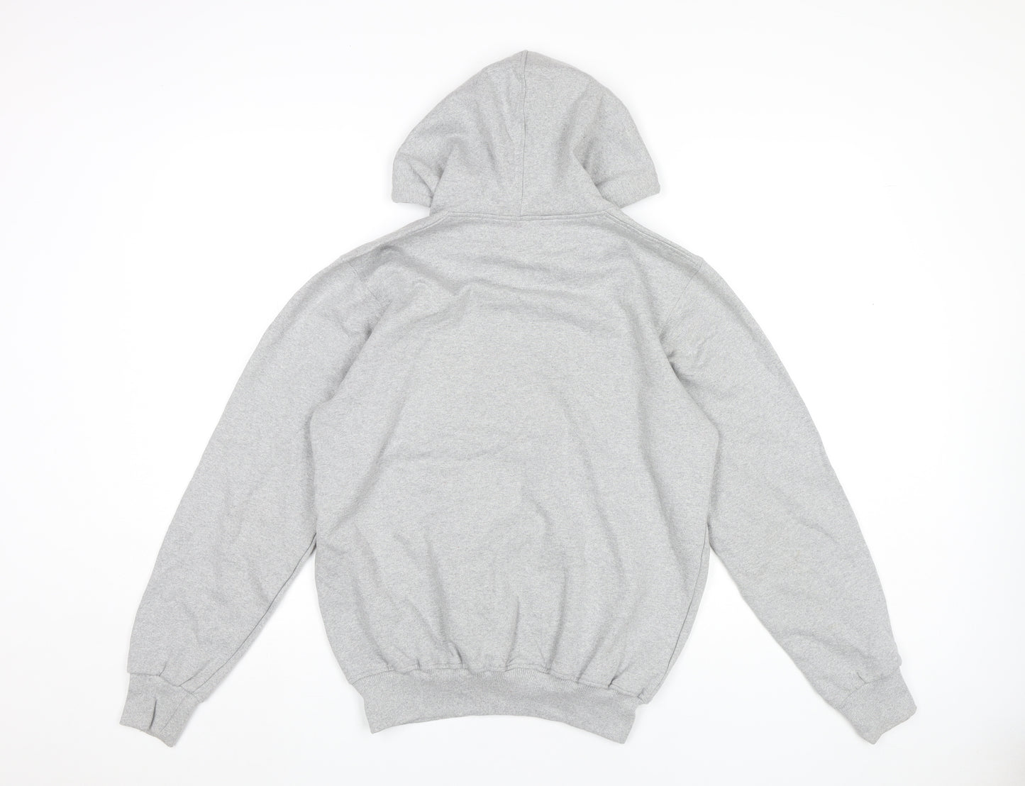 Friends Grey Unisex Adults Pullover Hoodie Small Logo Print