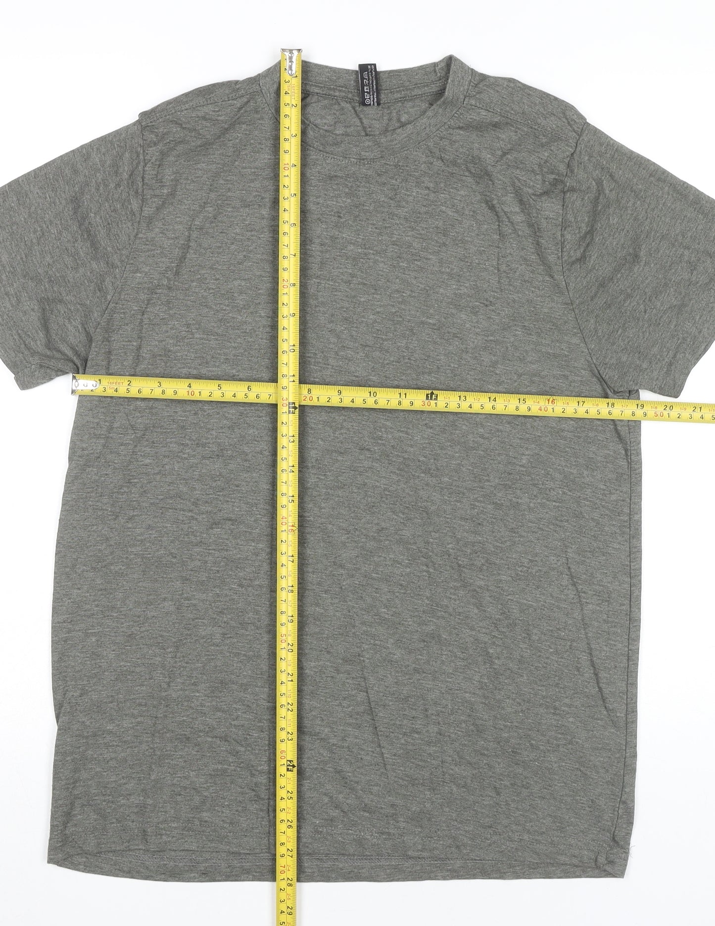 Donnay Men's Grey L Crew Neck Short Sleeve T-Shirt