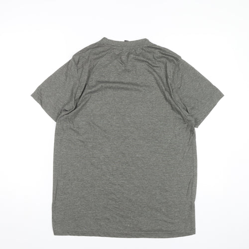 Donnay Men's Grey L Crew Neck Short Sleeve T-Shirt