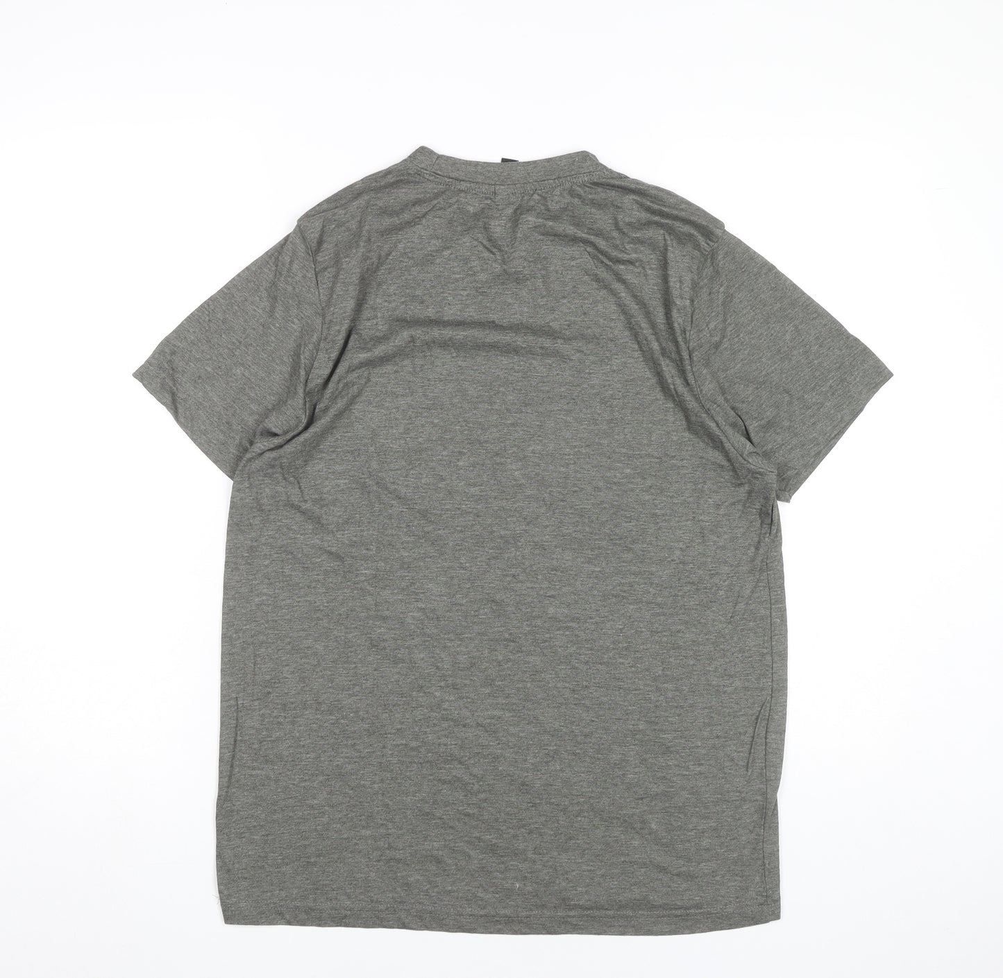 Donnay Men's Grey L Crew Neck Short Sleeve T-Shirt