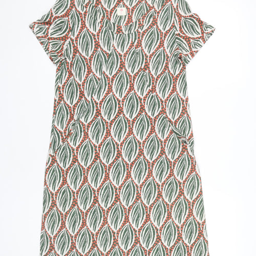 White Stuff Women’s Multicoloured Size 10 Cotton Shift Dress