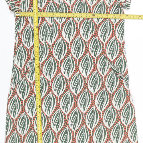 White Stuff Women’s Multicoloured Size 10 Cotton Shift Dress