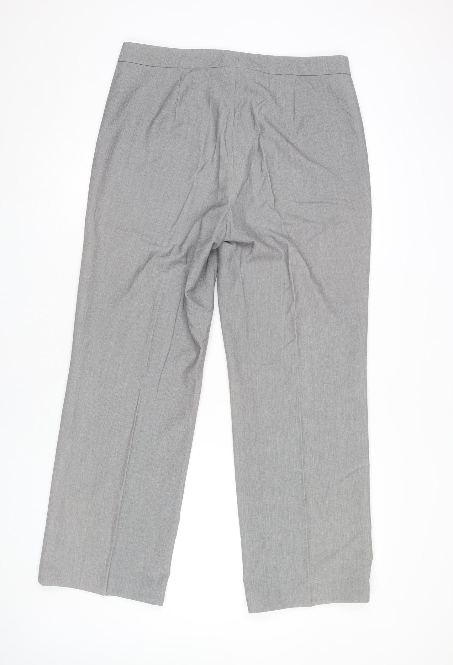 Marks and Spencer Women’s Grey Size 14 Dress Pants Trousers Workwear