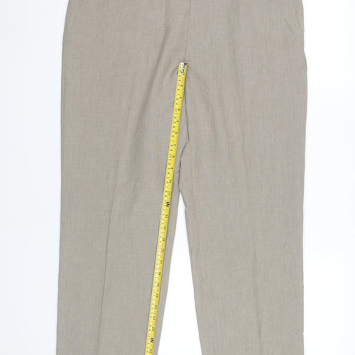Marks and Spencer Mens Beige Dress Pants Size 38W 29L Polyester