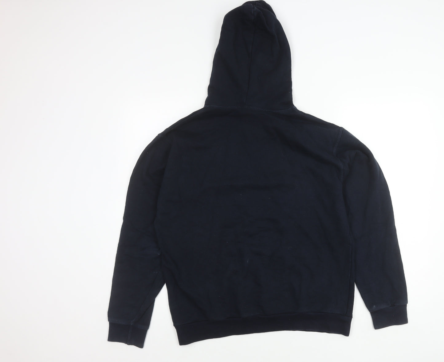 Stars & Stripes Mens Blue Hoodie M Pullover Police Box Graphic Geek TV