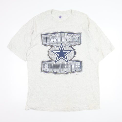Logo 7 Men’s Grey XLT Dallas Cowboys Vintage Sports T-Shirt