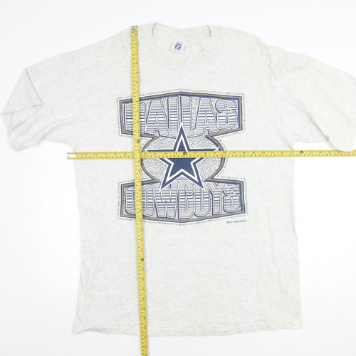 Logo 7 Men’s Grey XLT Dallas Cowboys Vintage Sports T-Shirt