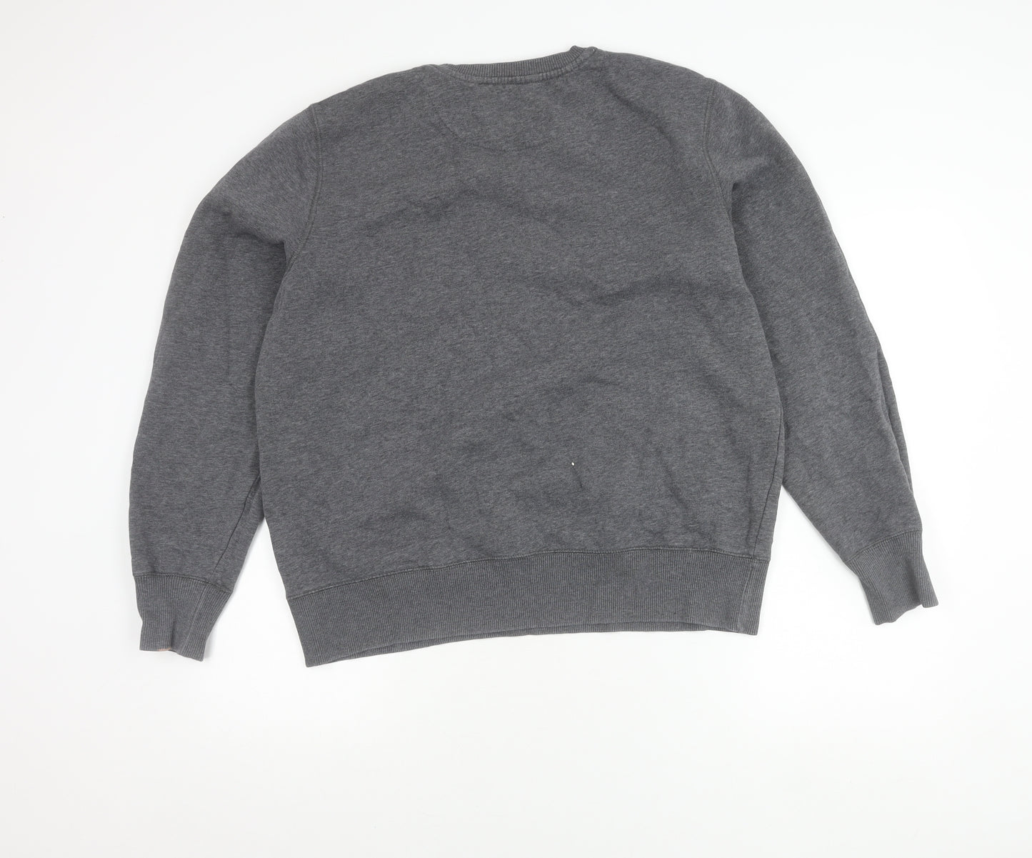 Nike Mens Grey Medium Pullover Sweatshirt Crew Neck Sportswear