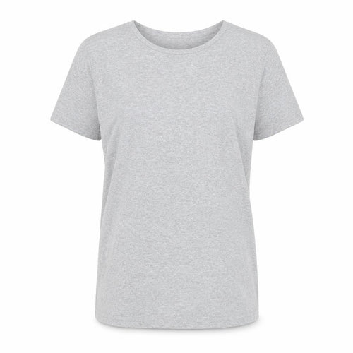 Uniqlo Girls Grey L Basic Crew Neck Short Sleeve Cotton T-Shirt