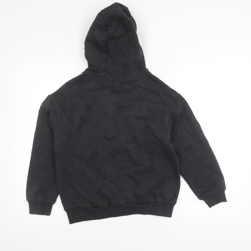 Harry Potter Boys Black Pullover Hoodie 9-10 Years Hogwarts Crest