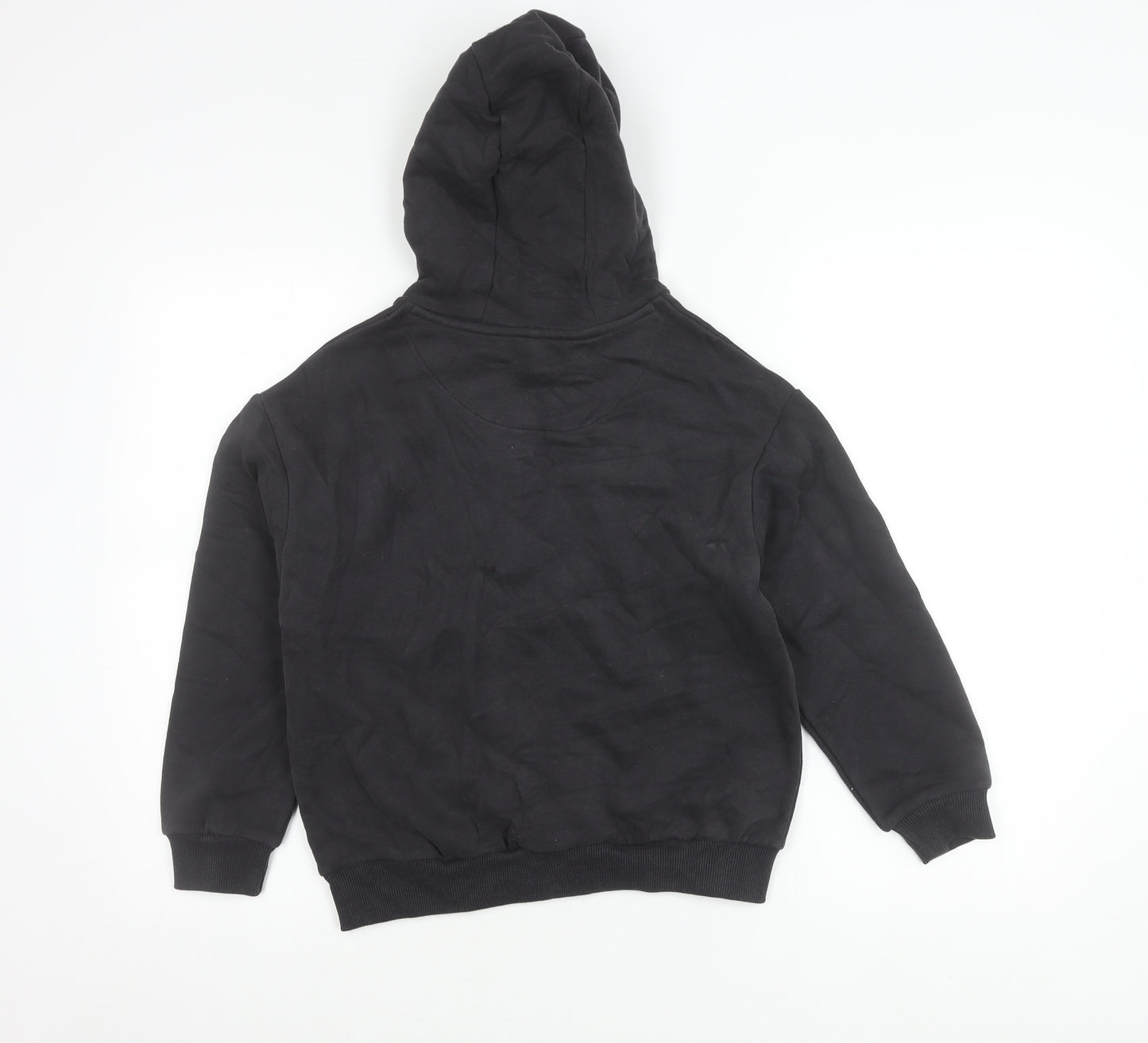 Harry Potter Boys Black Pullover Hoodie 9-10 Years Hogwarts Crest