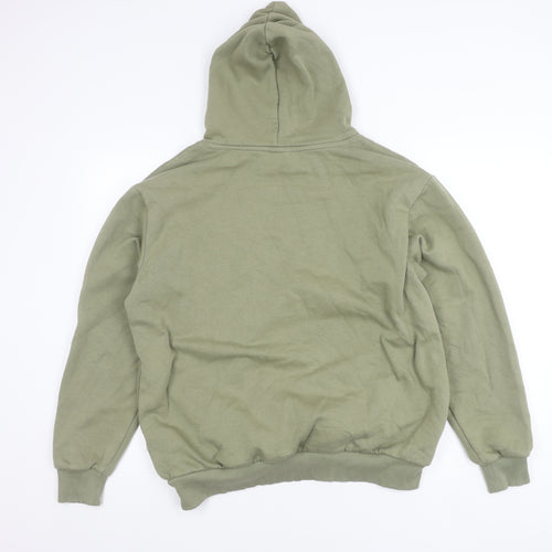 New Balance Mens Green Pullover Hoodie Small Regular Fit Sportswear
