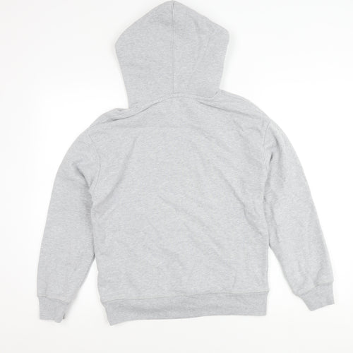 Levi's Teens Grey Pullover Hoodie 2XS Cotton Logo Sweatshirt