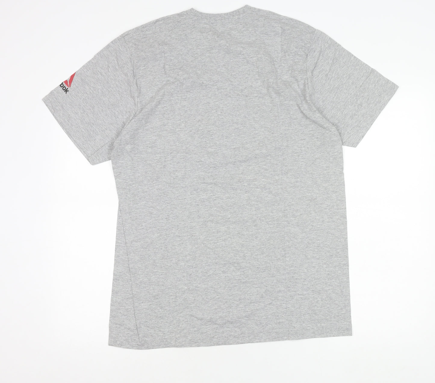 Reebok Men’s Grey Ireland UFC Graphic Logo T-Shirt Size L
