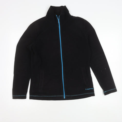 Campri Women’s Black Size 10 Fleece Full Zip Outdoor Jacket