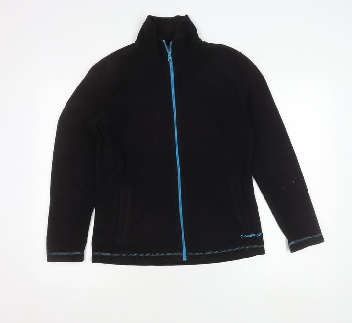 Campri Women’s Black Size 10 Fleece Full Zip Outdoor Jacket
