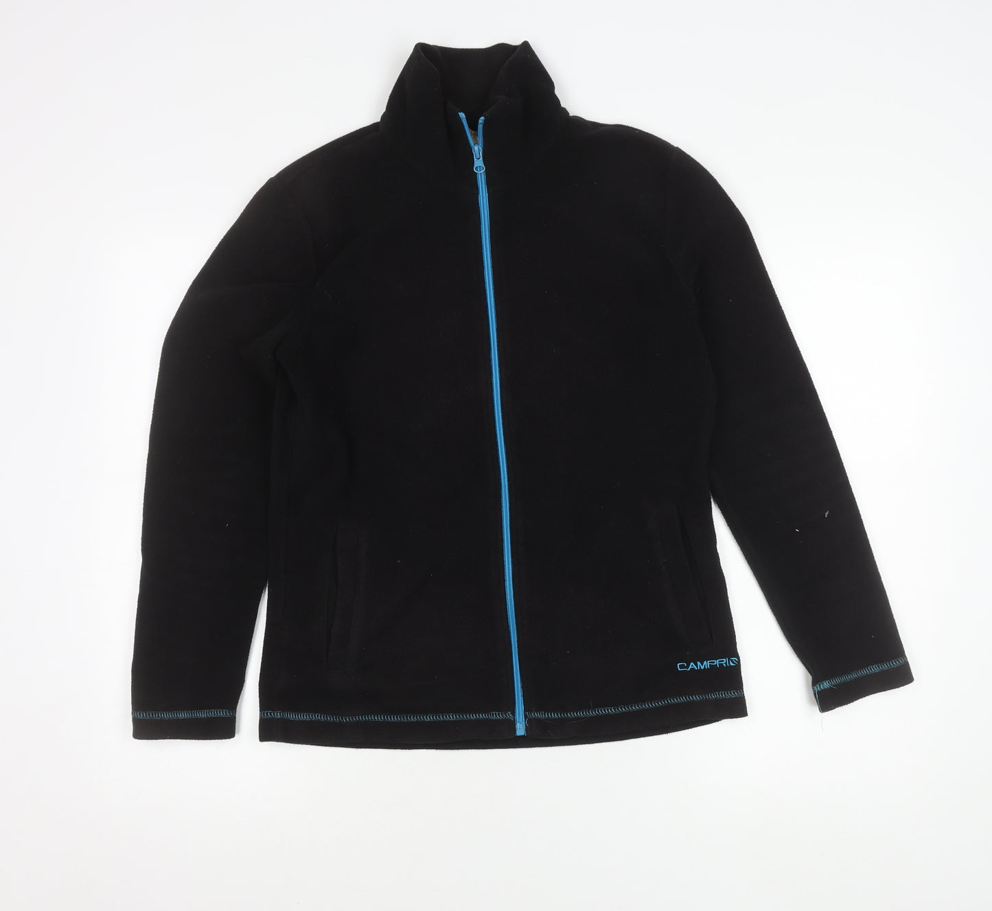 Campri Women’s Black Size 10 Fleece Full Zip Outdoor Jacket