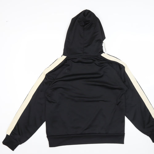 Champion Women's Black Pullover Hoodie L Logo Sportswear