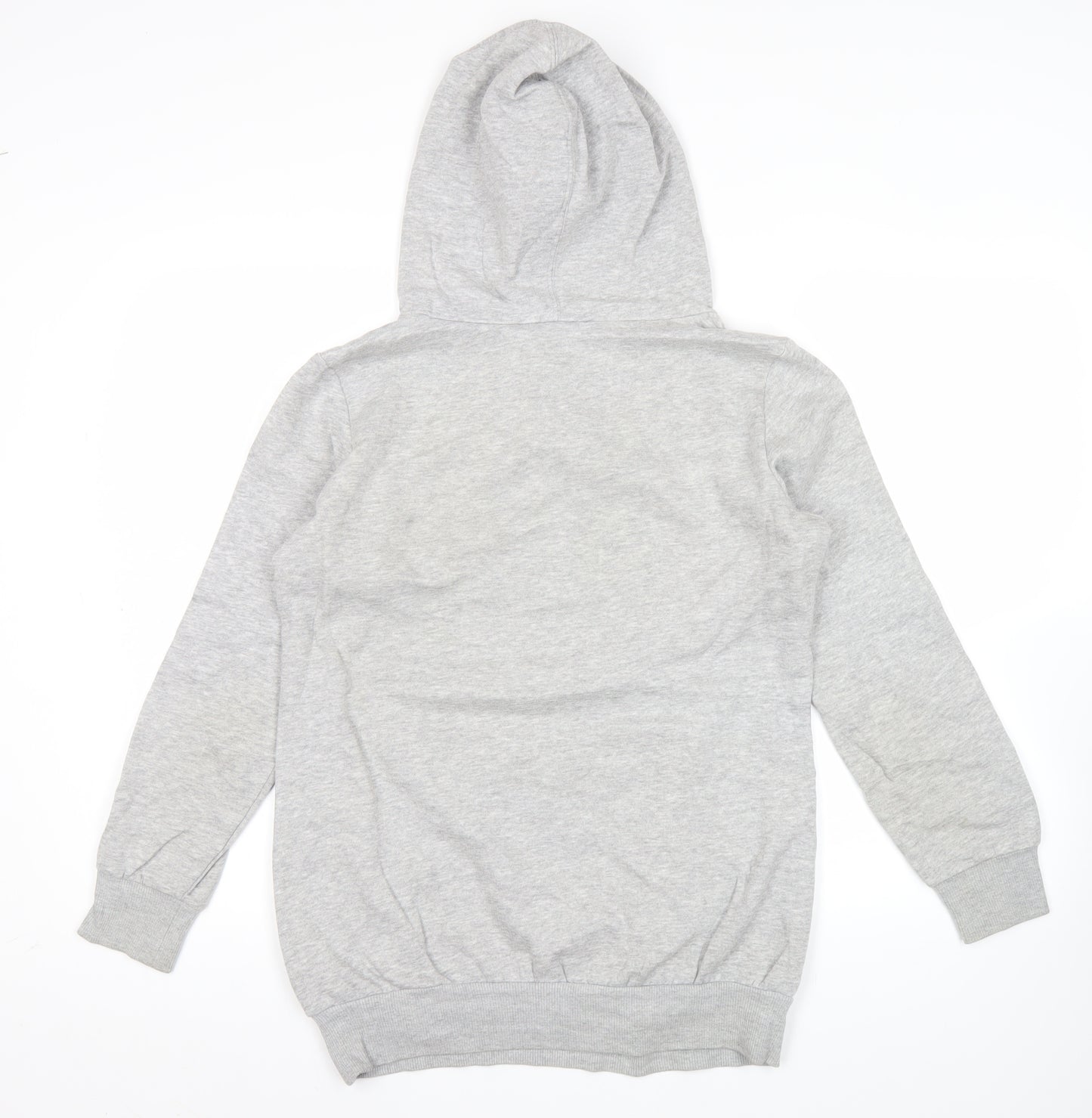 Adidas Women’s Grey Hoodie Size 8 UK Pullover Hooded Sweatshirt