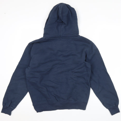 Champion Men's Blue Pullover Hoodie Medium Logo Sportswear