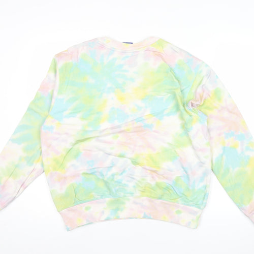 Champion Womens Multicoloured Medium Tie Dye Crew Neck Sweatshirt