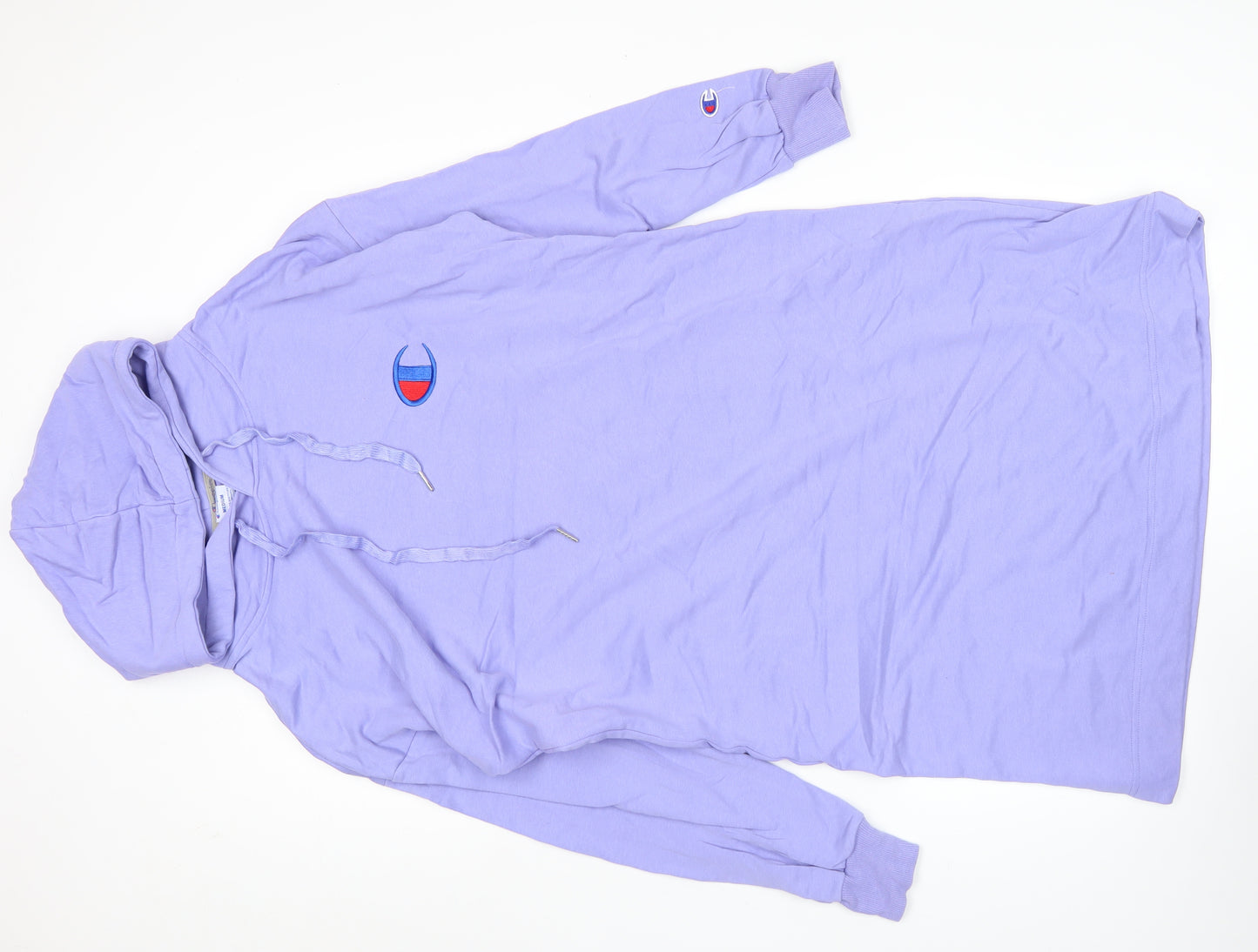 Champion Women’s Purple Tunic Hoodie Dress Size M Long Sleeve