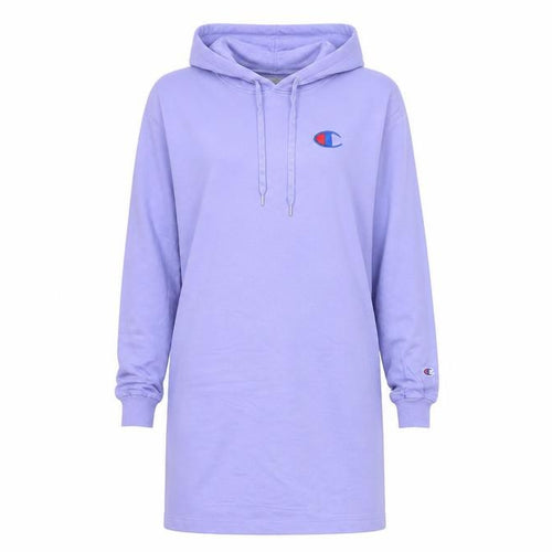 Champion Women’s Purple Tunic Hoodie Dress Size M Long Sleeve