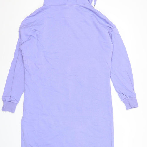 Champion Women’s Purple Tunic Hoodie Dress Size M Long Sleeve