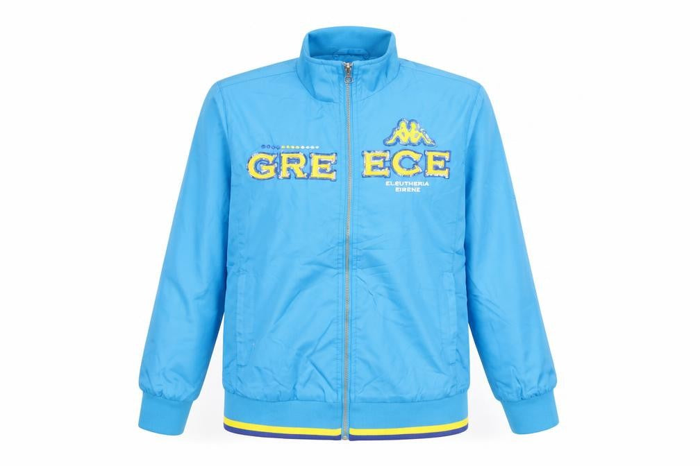 Kappa Women’s Blue Track Jacket Size 12 Full Zip Sportswear