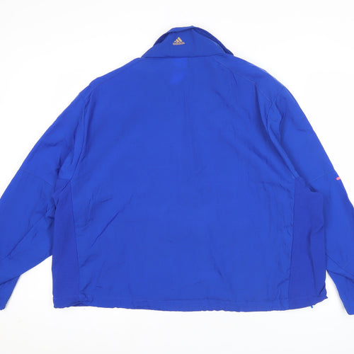 Adidas Men’s Blue Sports Pullover Sweatshirt S Lightweight