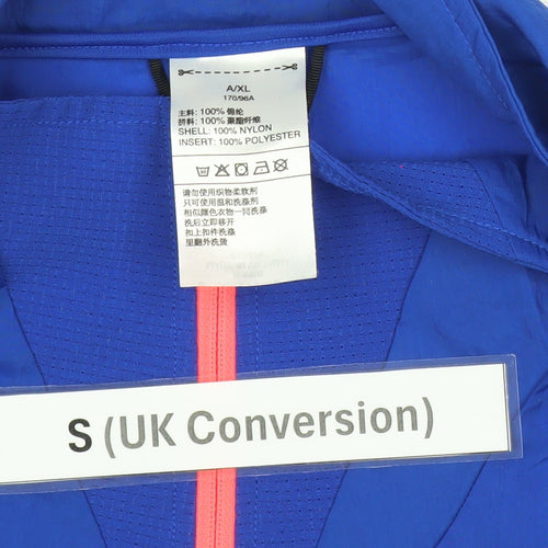 Adidas Men’s Blue Sports Pullover Sweatshirt S Lightweight