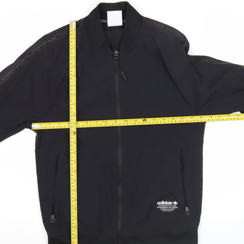 Adidas Mens Black XS NMD Track Jacket Full Zip Nylon Sportswear