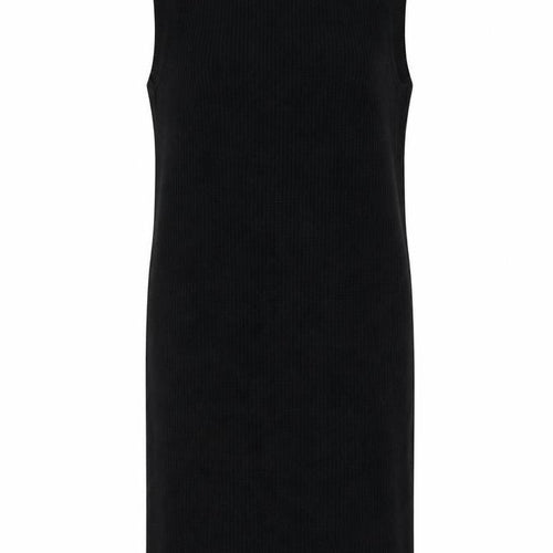 H&M Women’s Black Knit Shift Dress Size 8 Sleeveless Winter