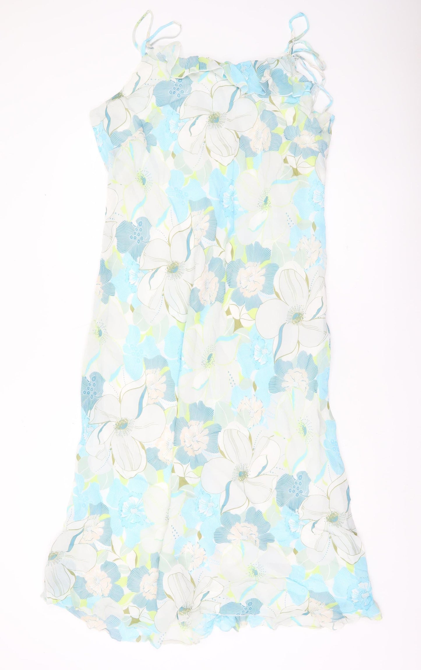 Fosby Women’s Multicoloured Floral Shift Dress Size 18 Summer Casual