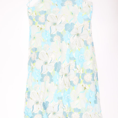 Fosby Women’s Multicoloured Floral Shift Dress Size 18 Summer Casual