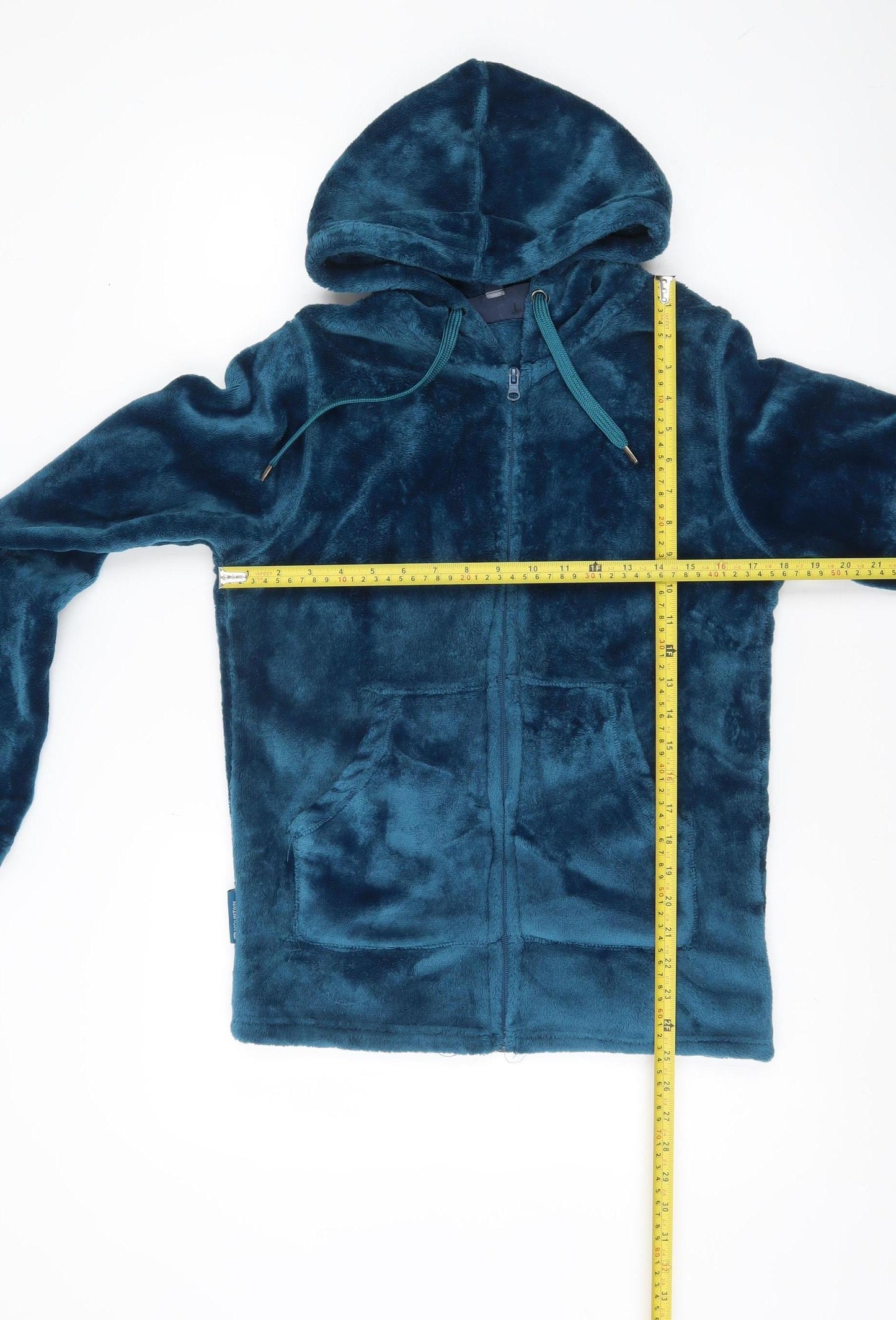 Mountain Warehouse Women’s Blue Full Zip Hoodie Size 12 UK Fleece