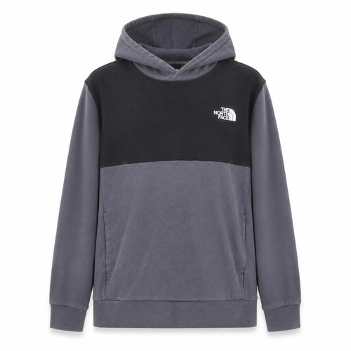 The North Face Boys Grey Black XL Pullover Hoodie Outdoor Casual